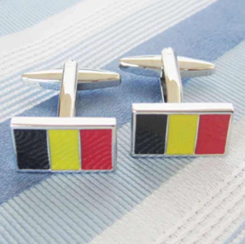 French Cufflinks Cuff Nails Men's Flag