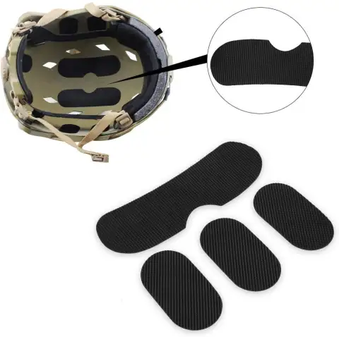 Velcro Helmet Accessories for Military Fans in Sponge Cushion