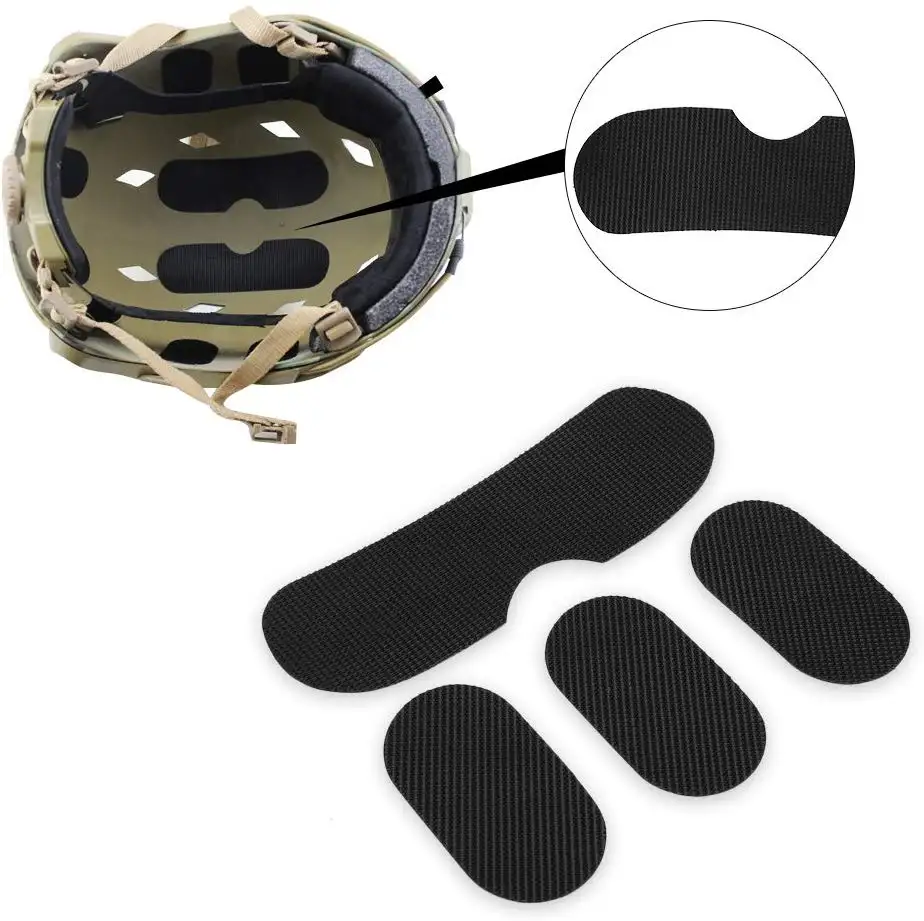 Velcro Helmet Accessories for Military Fans in Sponge Cushion