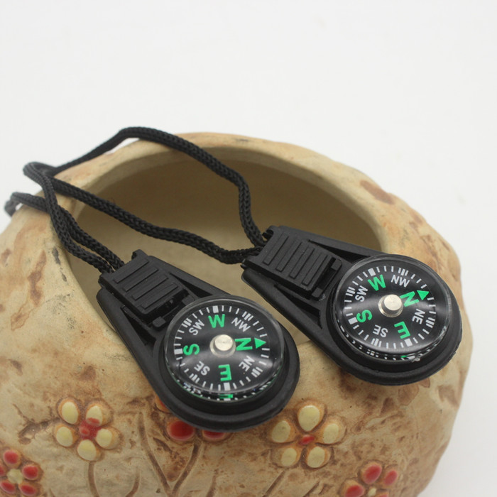 Outdoor orienteering army compass (black)