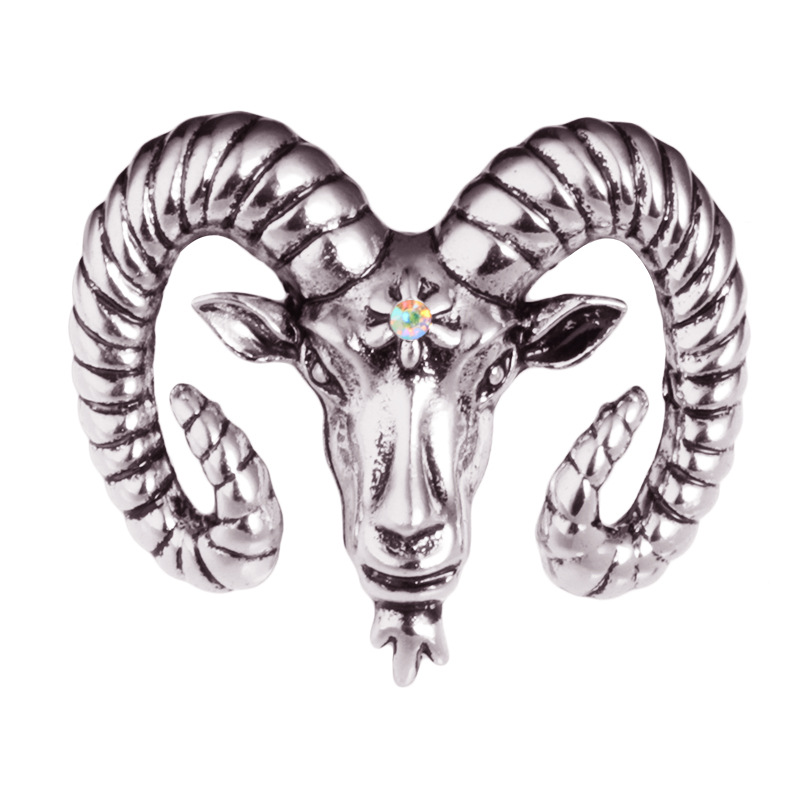 Goat Head Brooch, picture 3 of 5