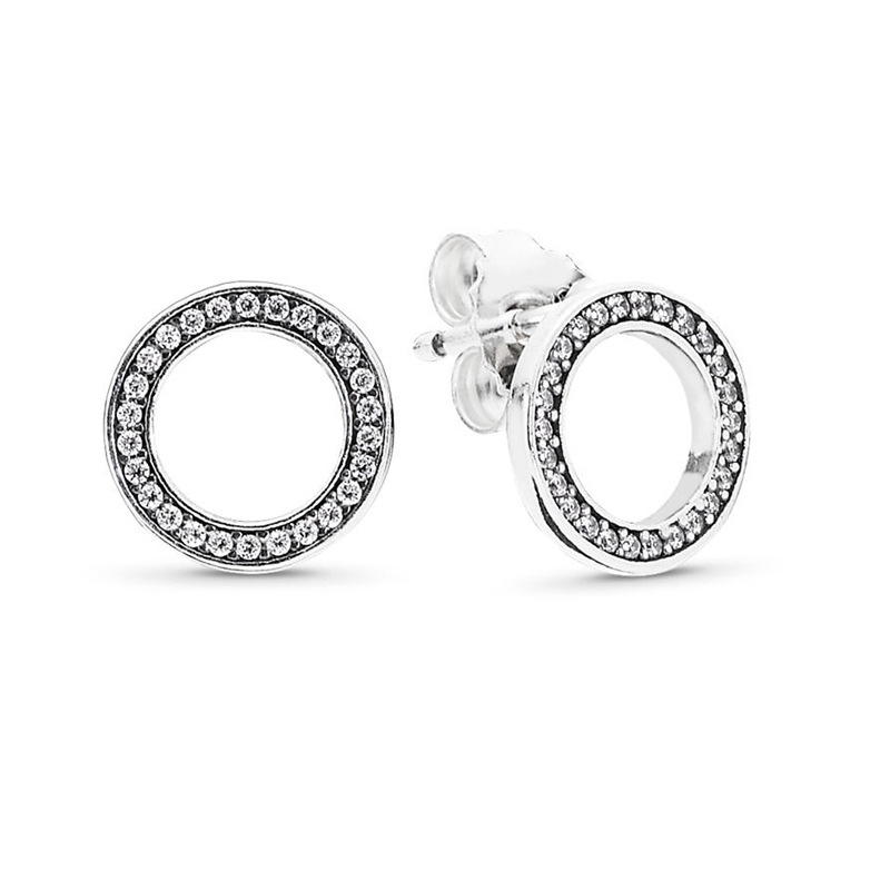 O-shaped Fashion And Simple Temperament Ladies Earrings