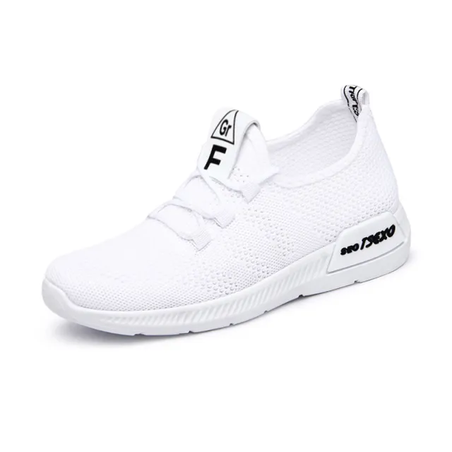 Casual Cross Strap Women Breathable Sneakers White - Shop at LoveMi