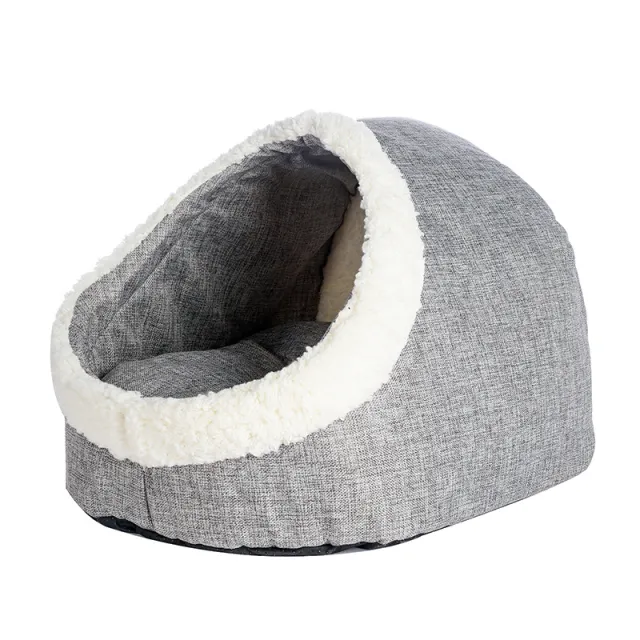 Slipper Pet Nest Can Be Used For Two Purposes Grey - Shop at LoveMi