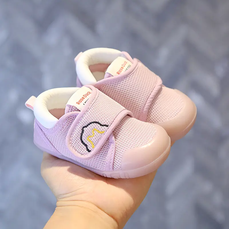 Breathable Mesh Baby Walking Shoes with Soft Soles