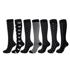 Outdoor Fashion Sports Polka Dot Fashion Socks - Set1-S M - View 1