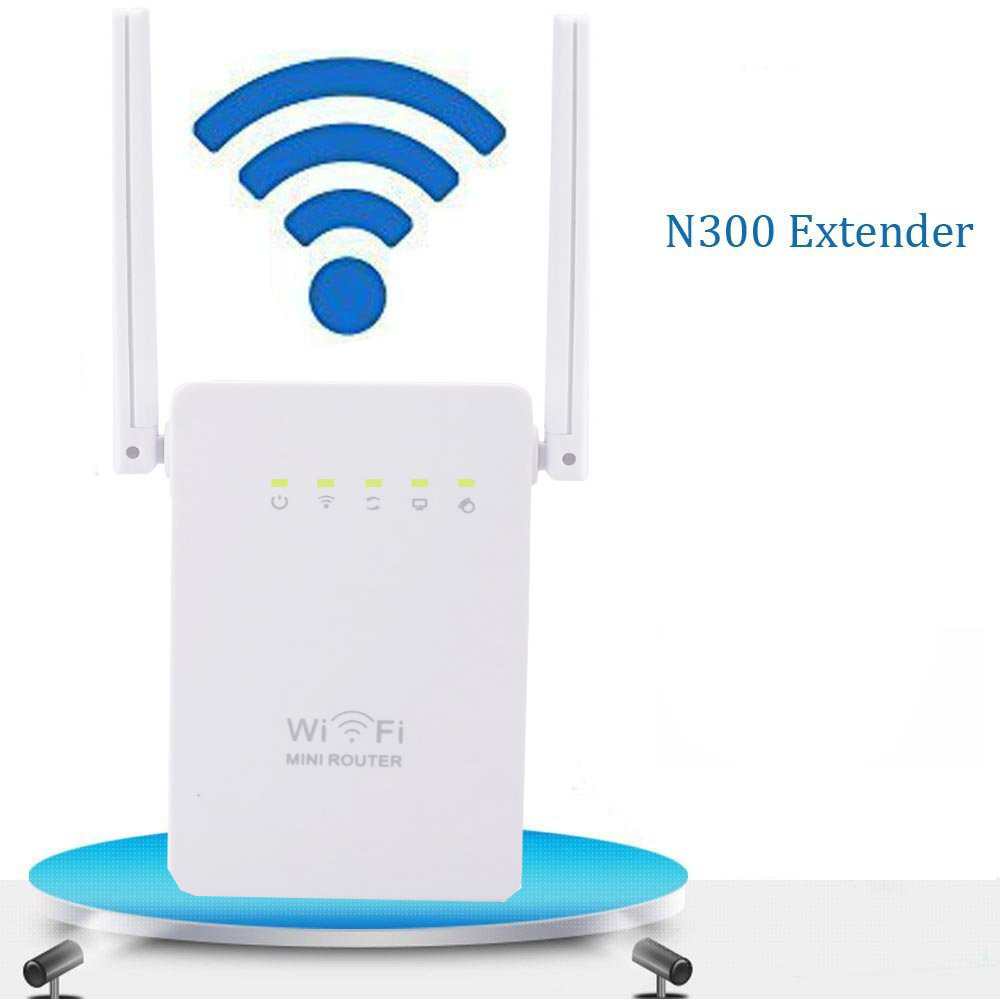Dual Antenna Dual Network Port WIFI Repeater 4