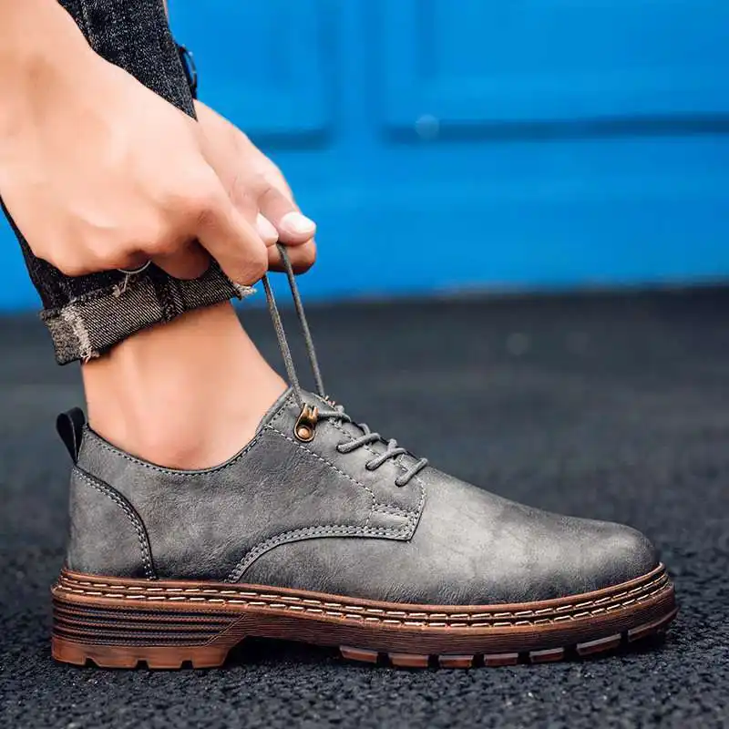 Men's Classic One-step Low-top Big Toe Shoes