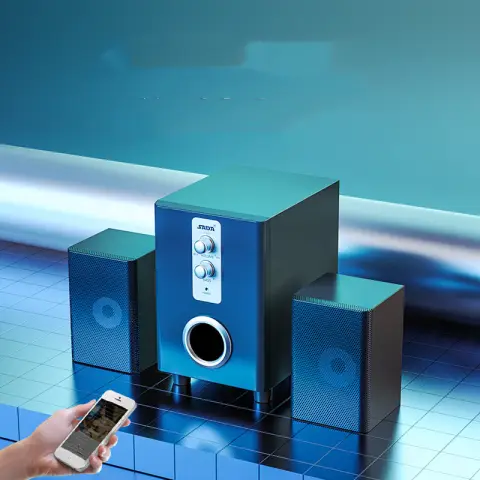 3 in 1 Home Speaker 3.5mm Wired Computer Speakers