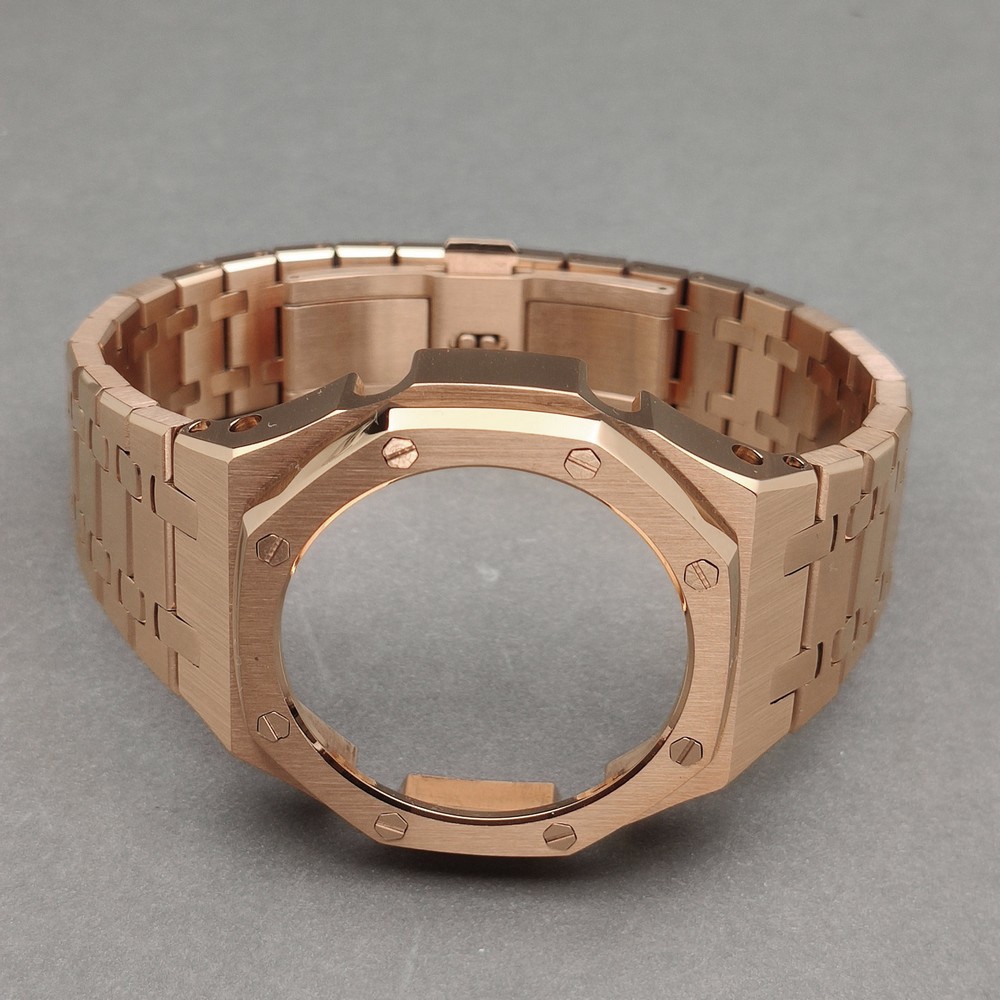 Modified V3 Upgraded Version Farmhouse Oak Metal Case Strap Accessories