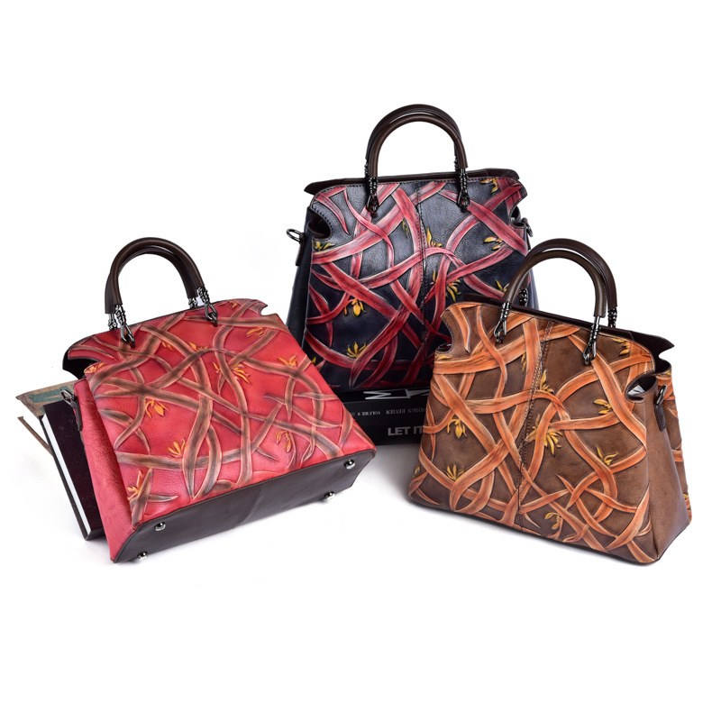 Large-Capacity Business Trip Portable Diagonal Bucket Bag