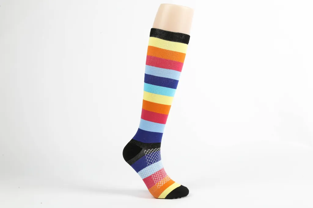 Outdoor Sports Long Tube Elastic Compression Socks - 1 Color-S M