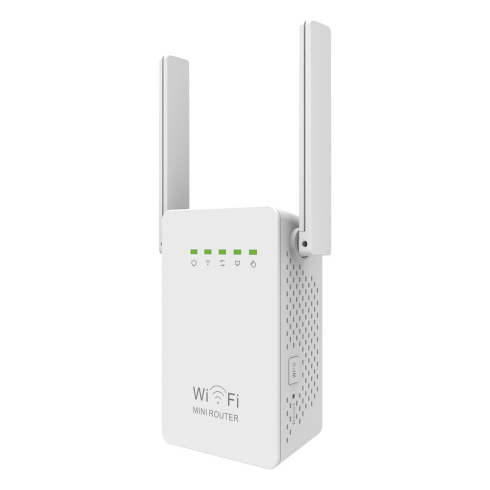 Dual Antenna Dual Network Port WIFI Repeater 5