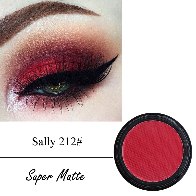 Matte Big Red Eyeshadow is Red Chinese Makeup Palette
