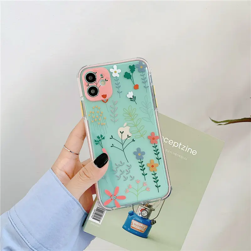 Compatible with, Idyllic Small Flower Soft Shell
