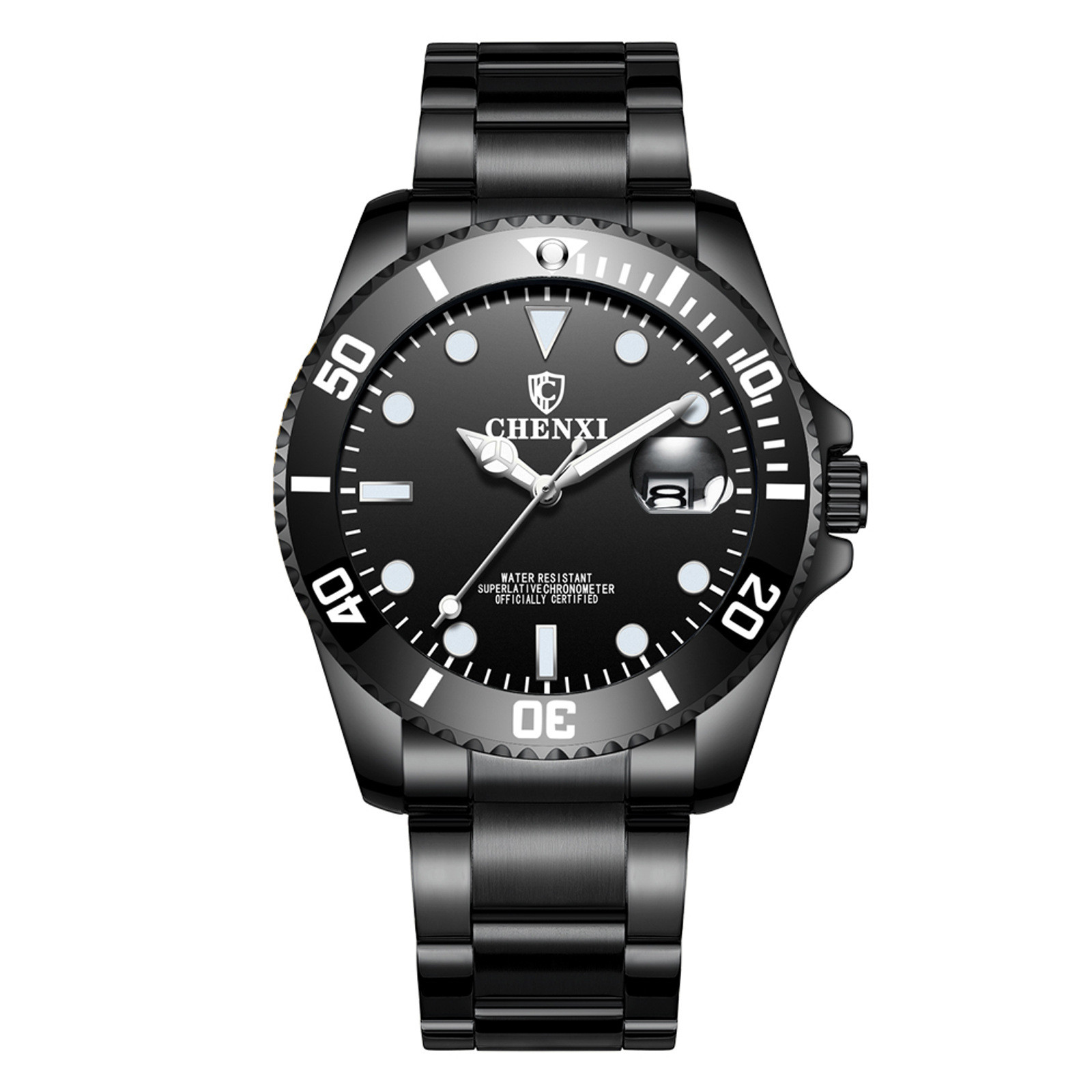 Luminous Fashion Leisure Belt Men's Watch
