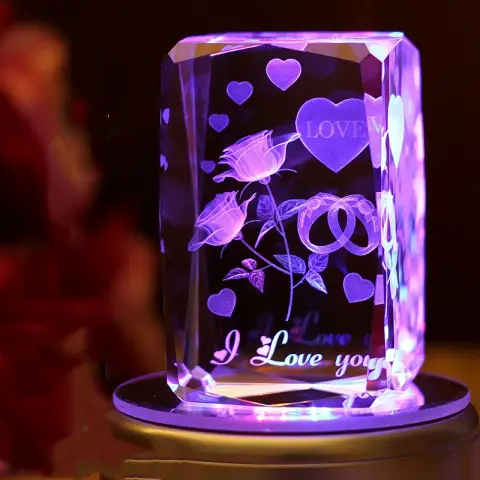 Colorful Crystal Lights for Birthday Gifts for Boys