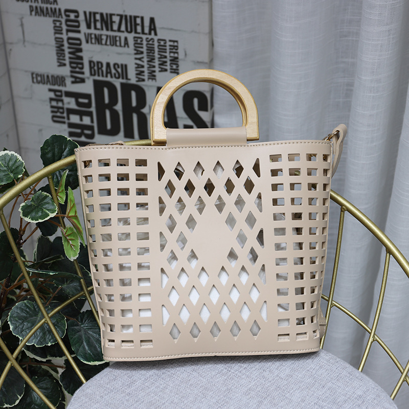 Korean Style Hollow Large-Capacity All-Match Fashionable Mother-And-Child Bag