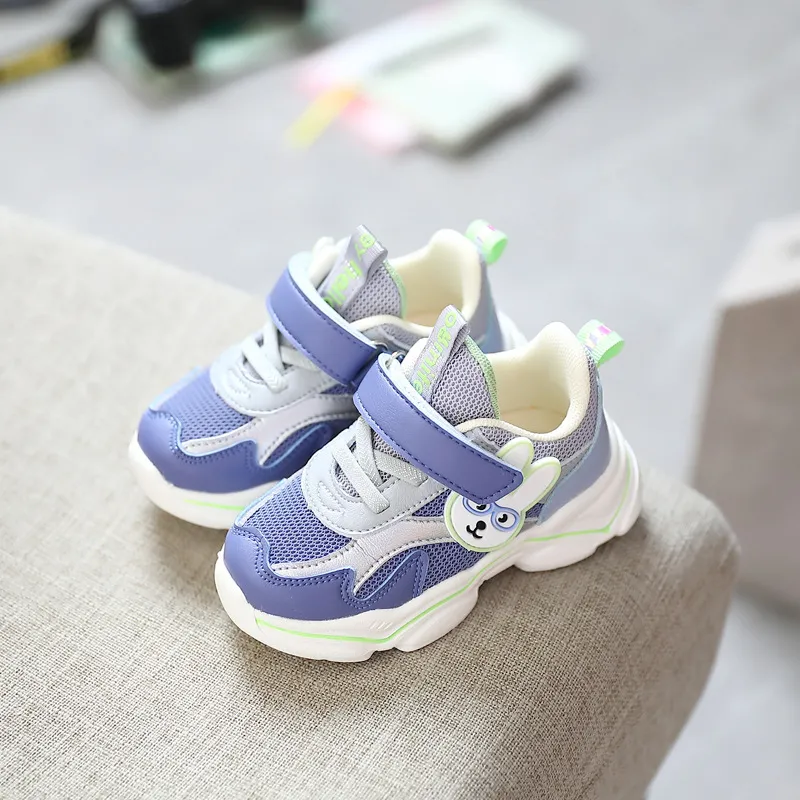 Children's Spring Shoes Children's Cartoon Mesh Sneakers