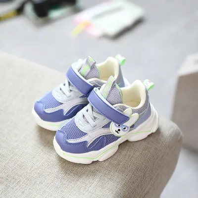 Children's Spring Shoes Children's Cartoon Mesh Sneakers