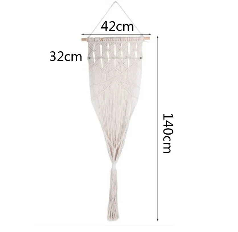 Pet Swing Cage Handmade Macrame Four Seasons Available - A Without Mat