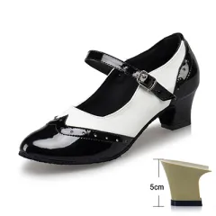 Saint's Snow Latin Dance Shoes Female Adult - White - View 1