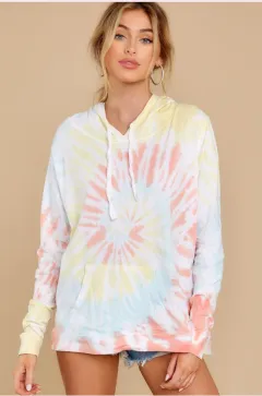 Homewear Casual Long Hoodie Summer Loose Long Sleeve - Photo Color - View 1