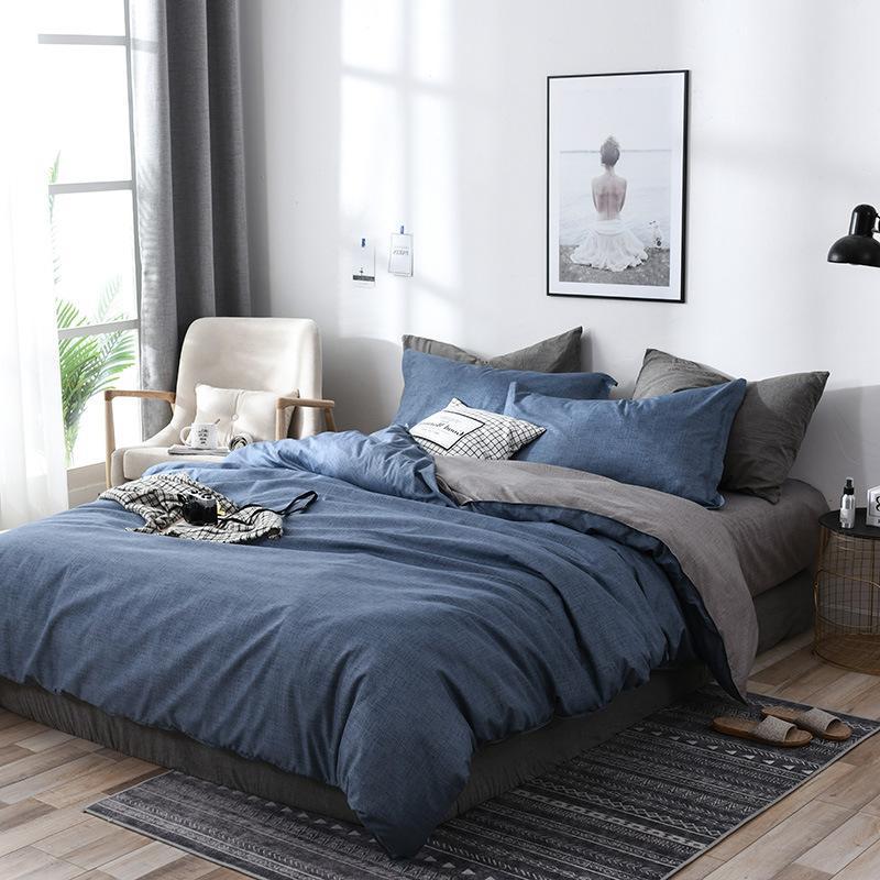 Bed sheets set quilt duvet cover bedding 4 sets — foto 6