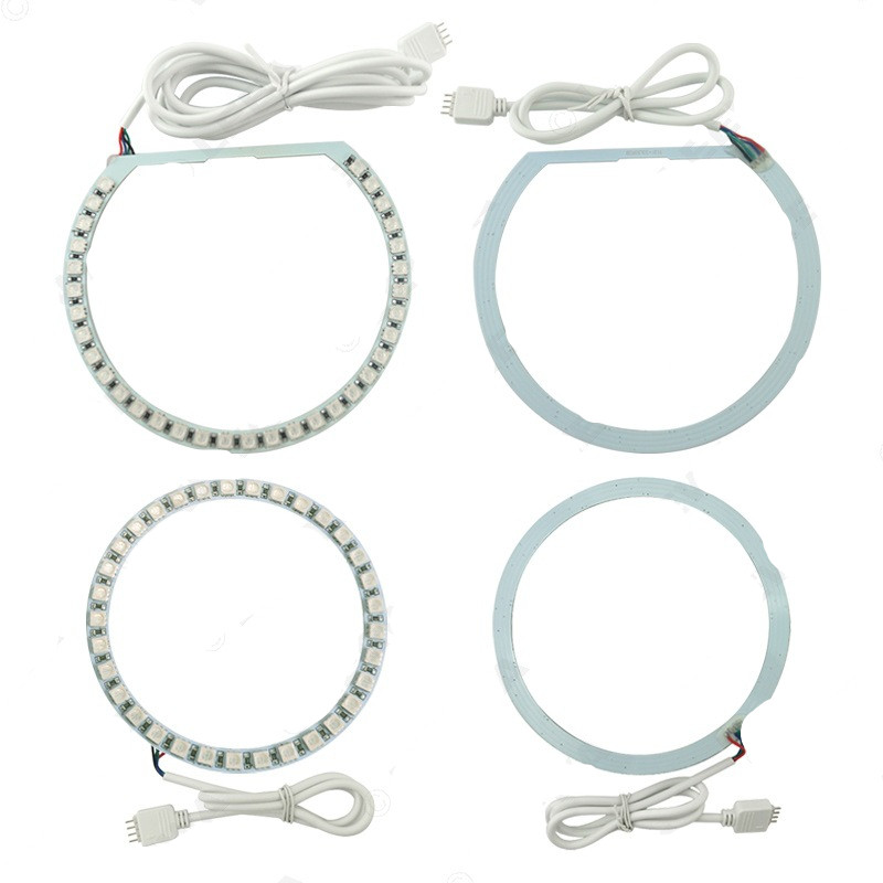 Car LED Remote Control Angel Eye Fog Light Ring - Image 4