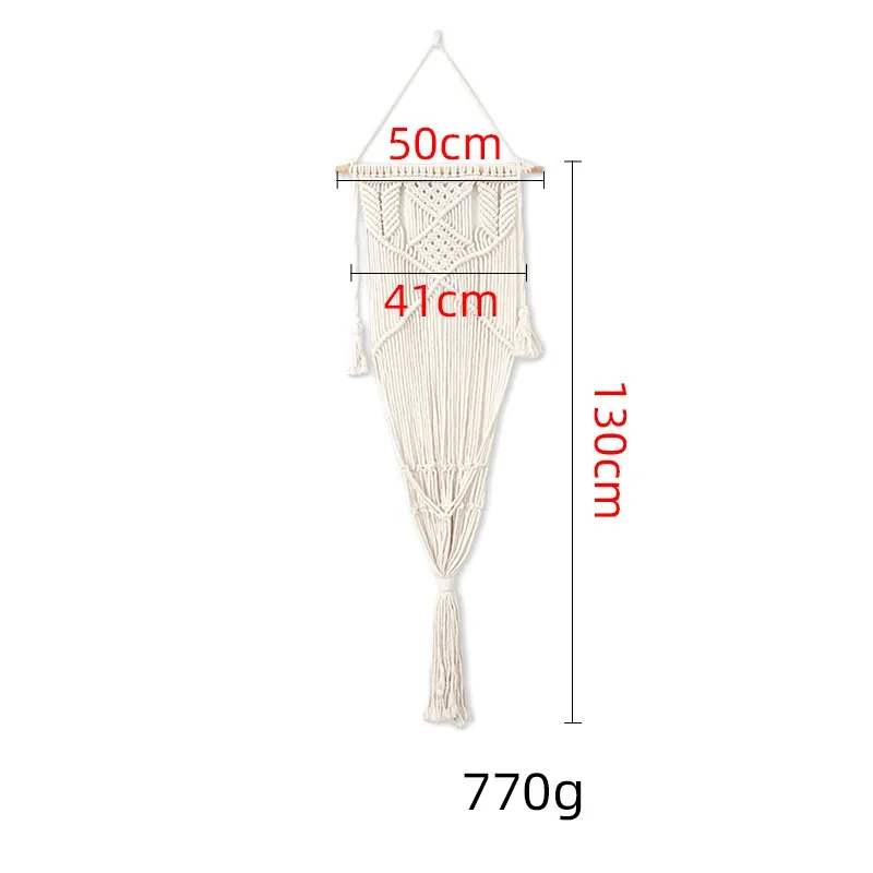 Pet Swing Cage Handmade Macrame Four Seasons Available - C Without Mat