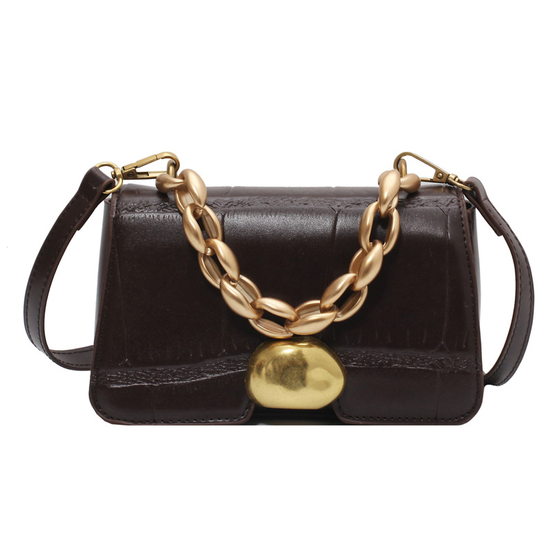 New Trendy Fashion All-Match Messenger Bag Stone Pattern