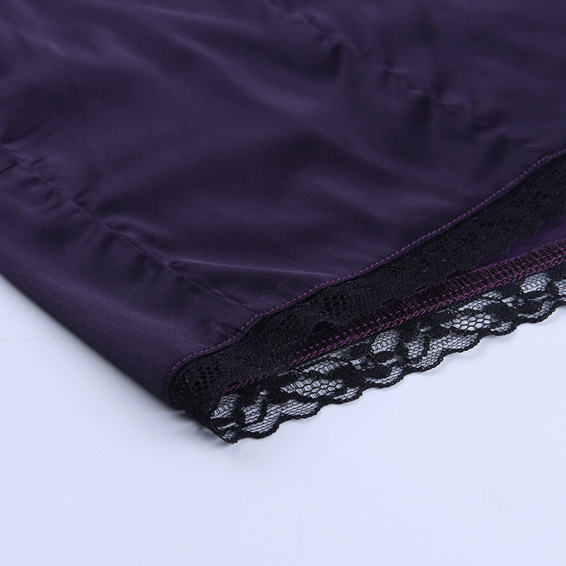 Sling Shoulder Lace Stitching Sexy Slim Dress