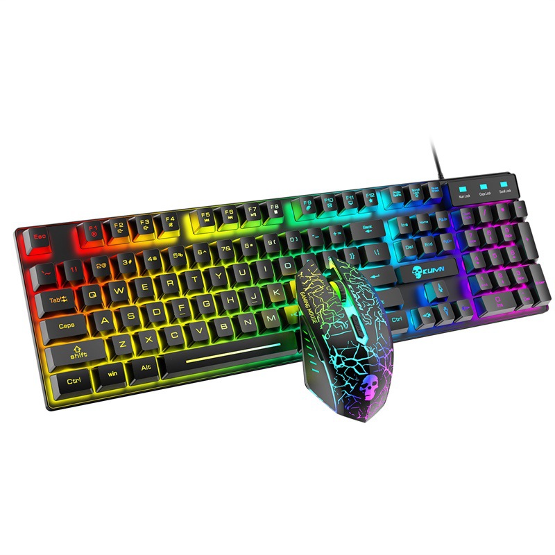 Kuiying T6RGB Luminous Keyboard And Mouse Set 5