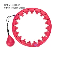 The Bew Thin-waisted Hoop Won't Fall Off - 21 Pink - View 1