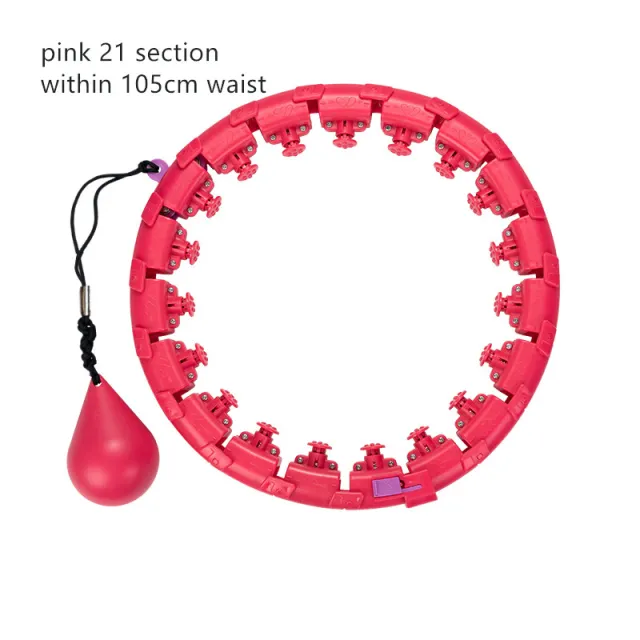 The Bew Thin waisted Hoop Won't Fall Off 21 Pink - Shop at LoveMi