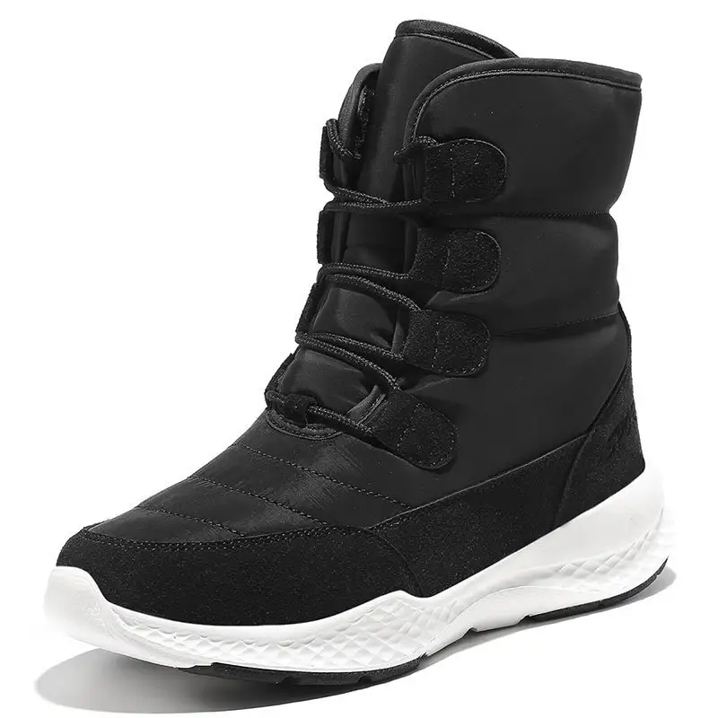 Plus Velvet Long Tube Plus Size Snow Boots Women