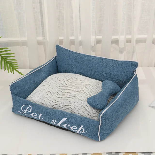 Removable And Washable Doghouse For Four Seasons Blue - Shop at LoveMi