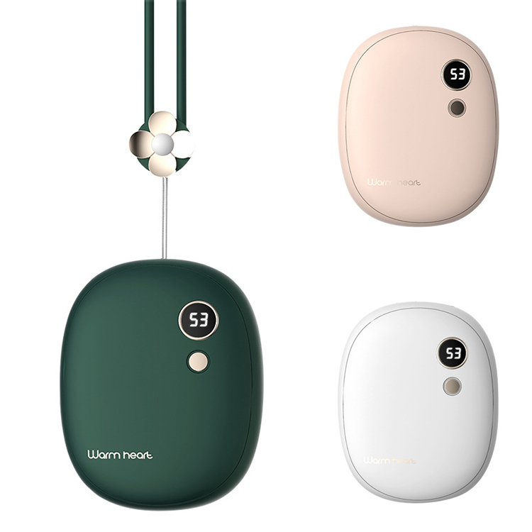 USB Digital Display Mini Self-heating Power Bank