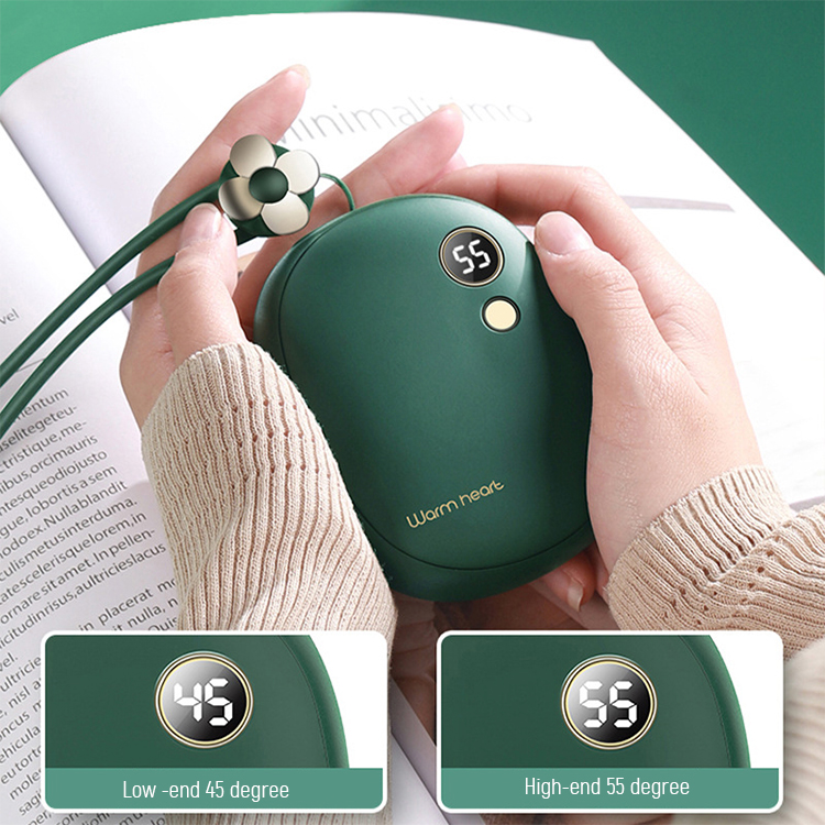 USB Digital Display Mini Self-heating Power Bank