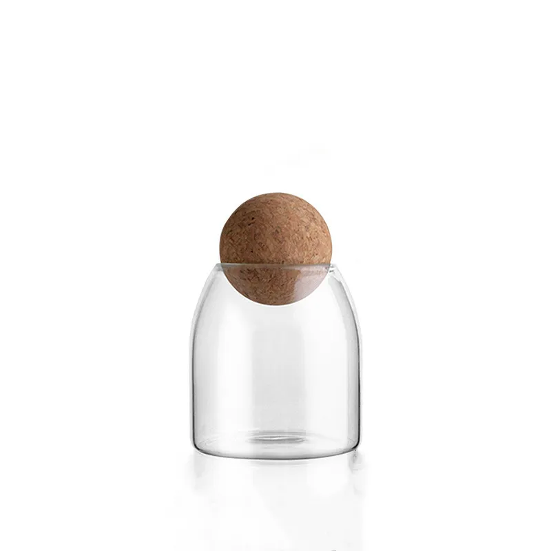 The Cork Glass Holds The Sealed Canister - G1801S