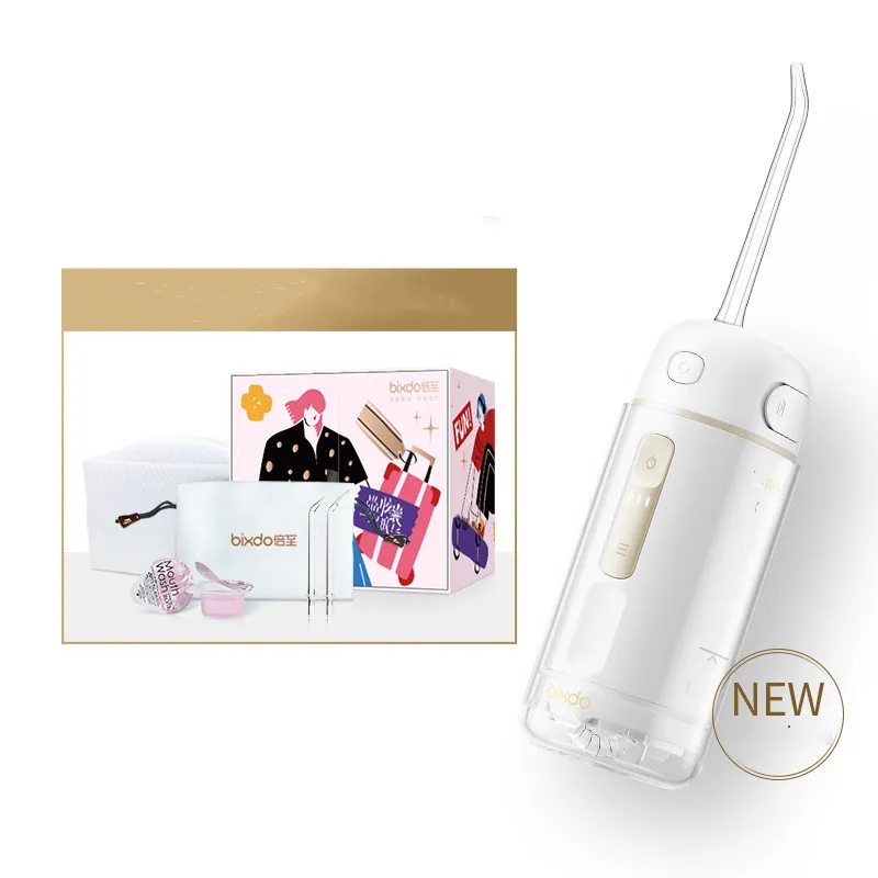 Capsule Flushing Device, Household Tooth Cleaning Device, Portable Tooth Cleaning Electric - White Gift Box
