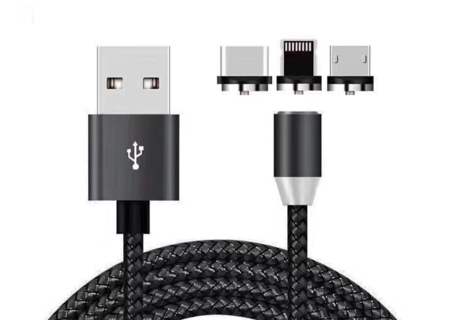 Android Type c Three-in-One Magnetic Suction Head Charging Cable - Image 18