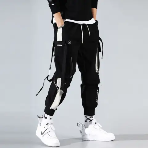 Harlan Cargo Pants with Streamers and Feet
