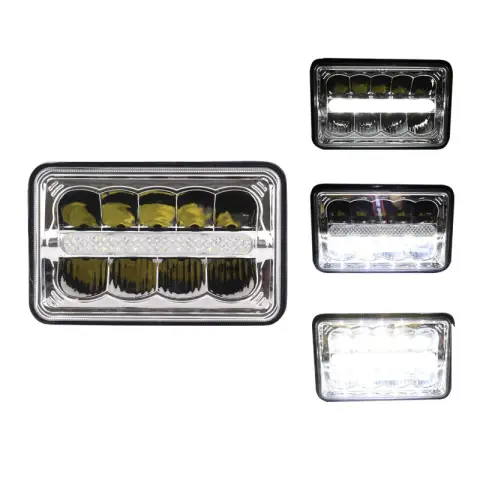 Car Headlight LED Car Light 5 Inch Square