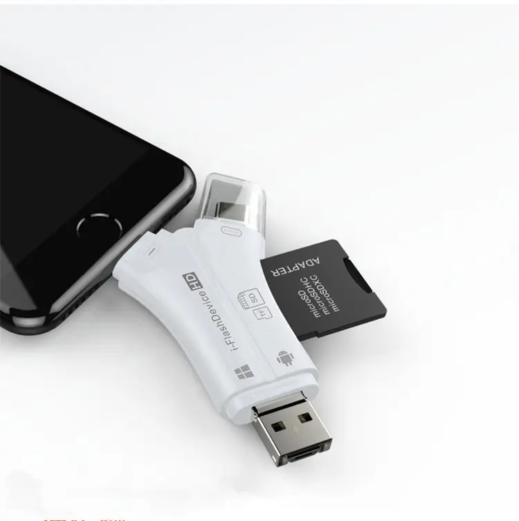Mobile Phone Card Reader TF SD Multifunctional