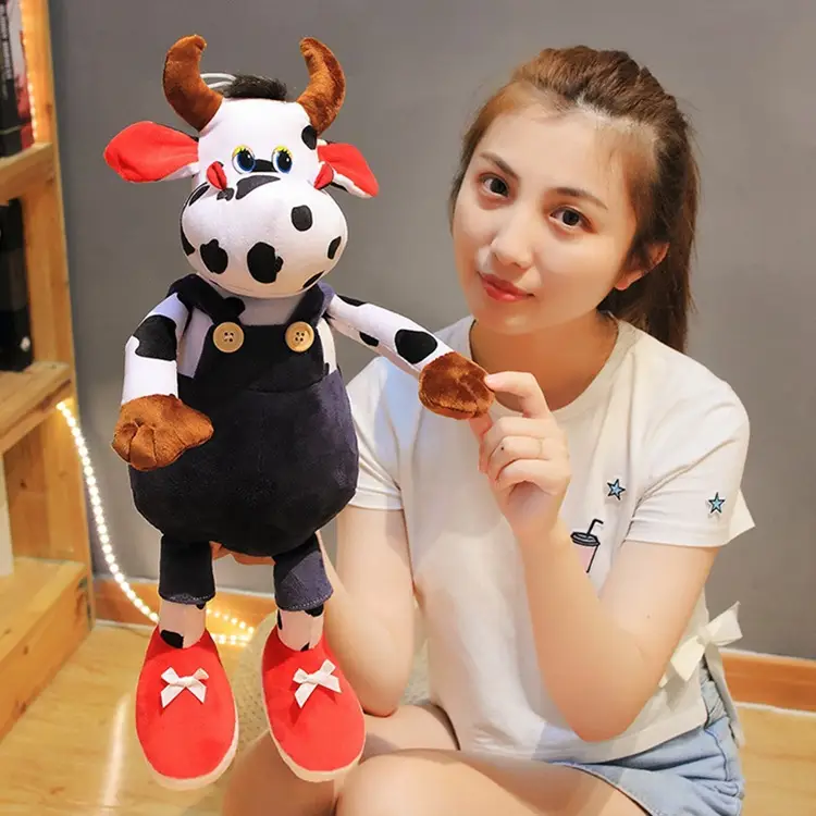 The Year Of The Ox Mascot Strap Ox Doll Plush Toys