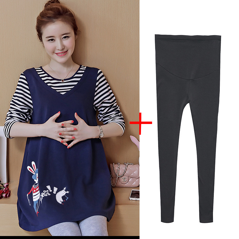 Fashion Jacket Spring And Summer Maternity Suit Navy Black - Shop at LoveMi