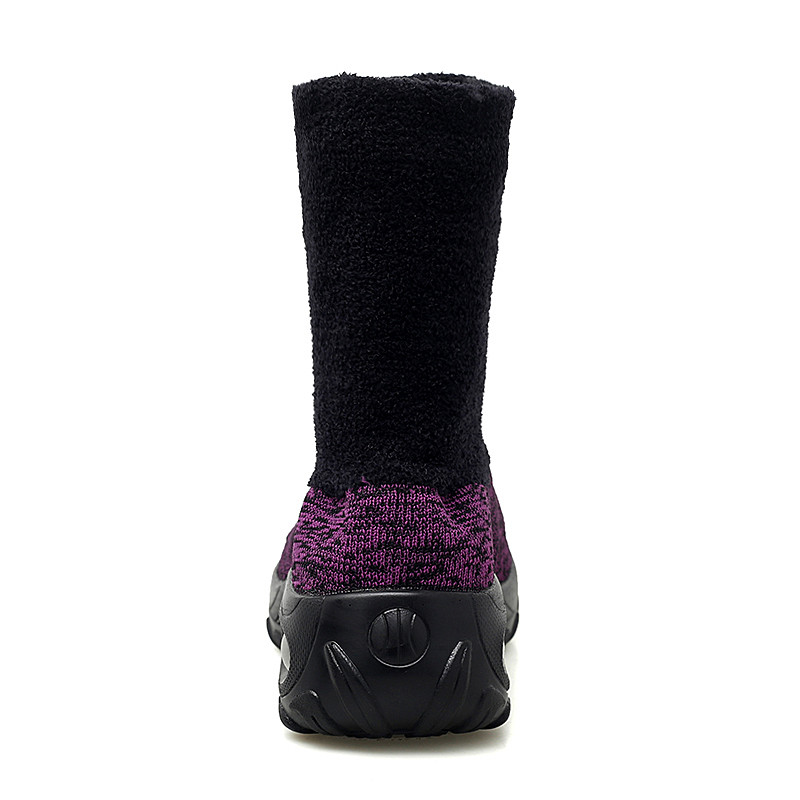 Air Cushion Cross-Border Women's Shoes Plus Velvet Warm Snow Boots All-Match