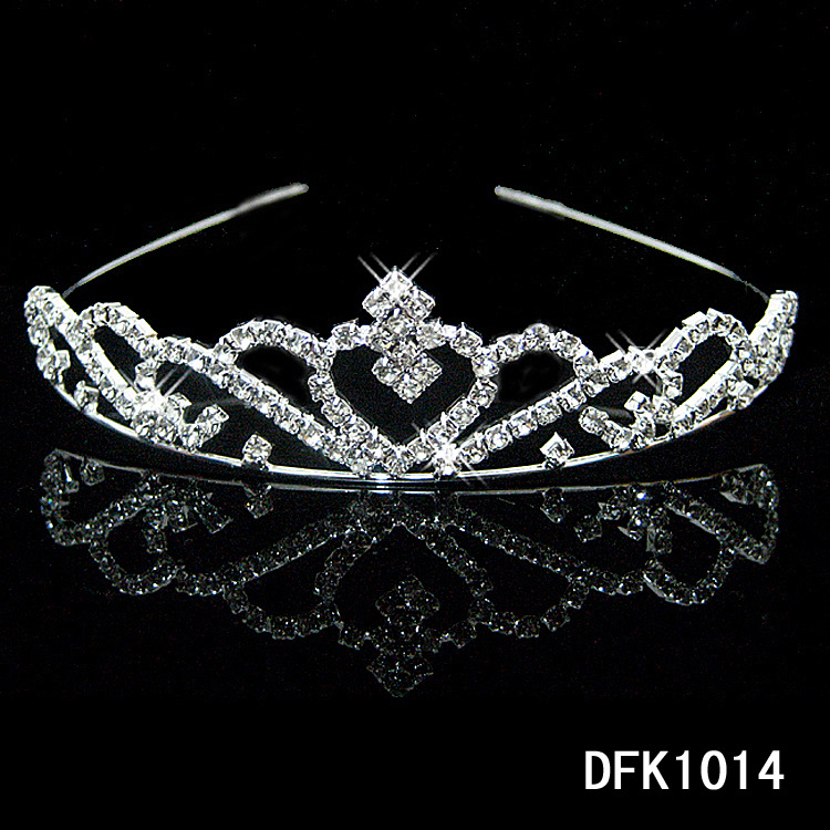 Headband Handmade Alloy Inlaid Diamond Wedding Accessories Dfk1014 - Shop at LoveMi