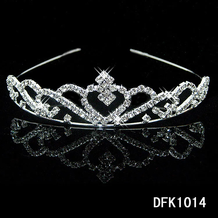 Headband Handmade Alloy Inlaid Diamond Wedding Accessories - Dfk1014